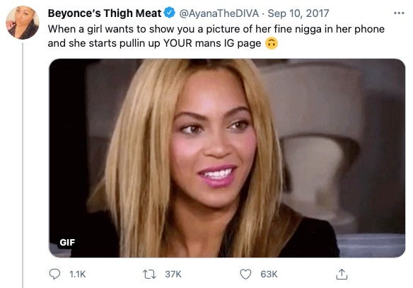 The face of a women after she learns her boyfriend is cheating on her with a coworker.