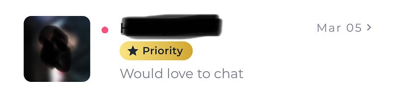 Ashley Madison message.